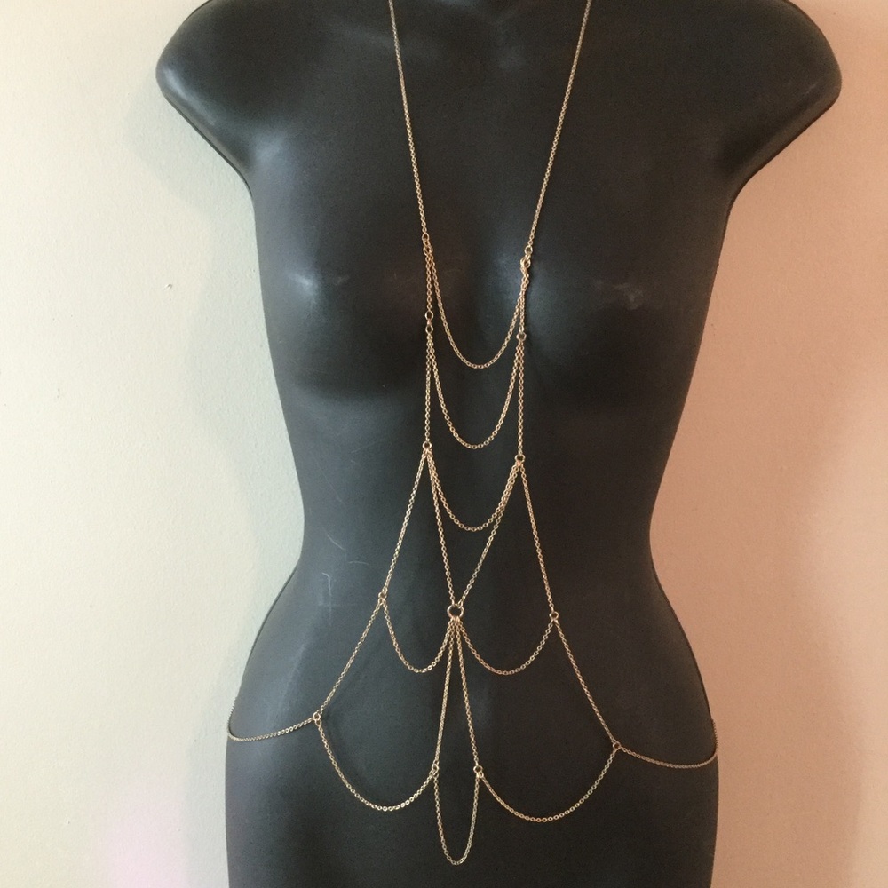 Guess Gold Body Chain